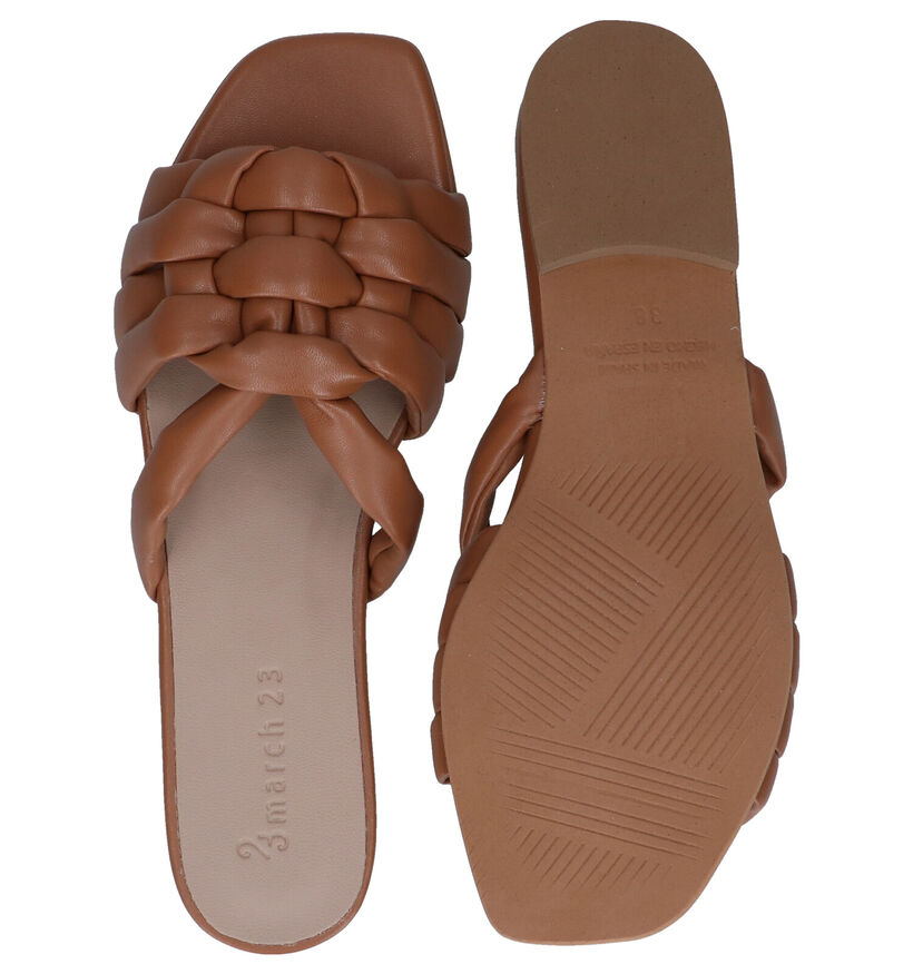 March23 Claire Cognac Muiltjes voor dames (289044)