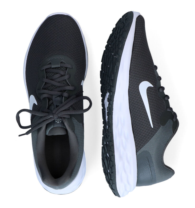 Nike Revolution 6 Zwarte sneakers voor heren (316490) - geschikt voor steunzolen