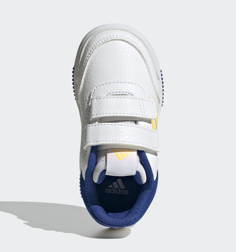 adidas Tensaur Sport 2.0 CF Baskets pour b&eacute;b&eacute; en Blanc pour filles, gar&ccedil;ons (334842) - pour semelles orthop&eacute;diques