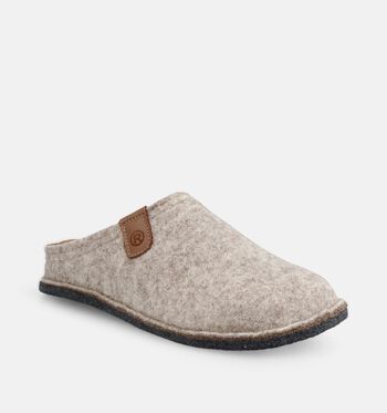 Rohde Pantoffels Bruin/Beige