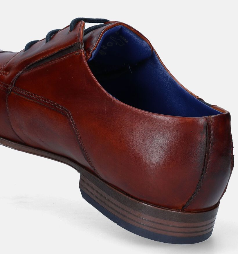 Bugatti Mattia Eco Cognac Geklede Schoenen voor heren (335002)