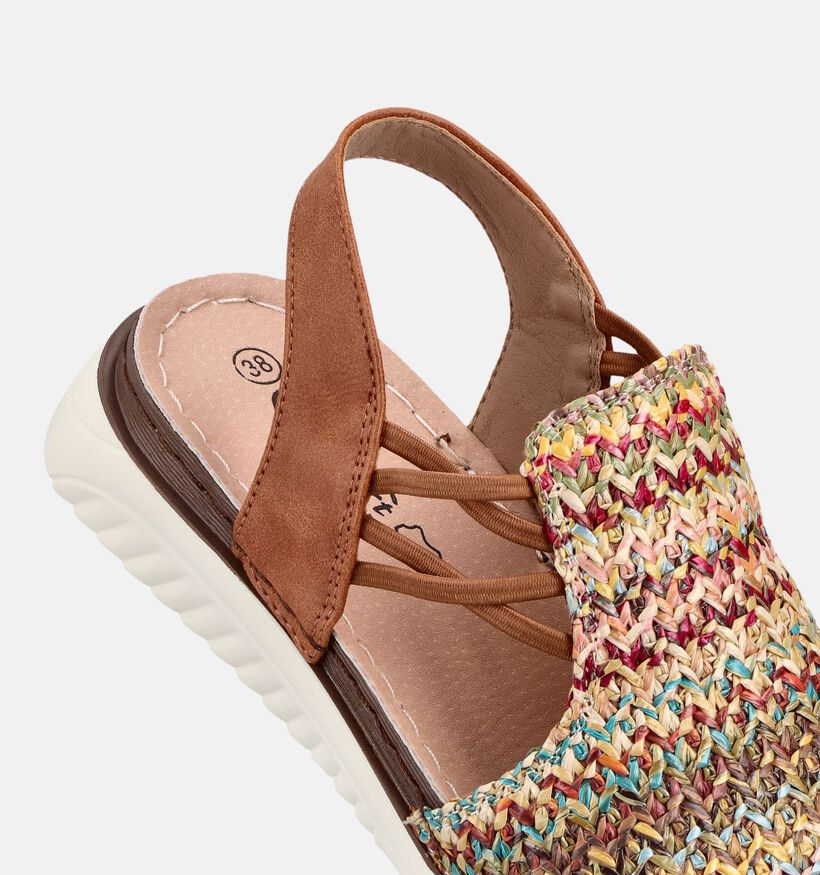Soft Comfort Sandales en Marron/Multi pour femmes (373644)