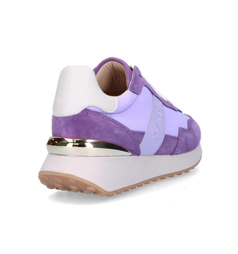 Scapa Baskets casual en Violet pour femmes (323764) - pour semelles orthopédiques