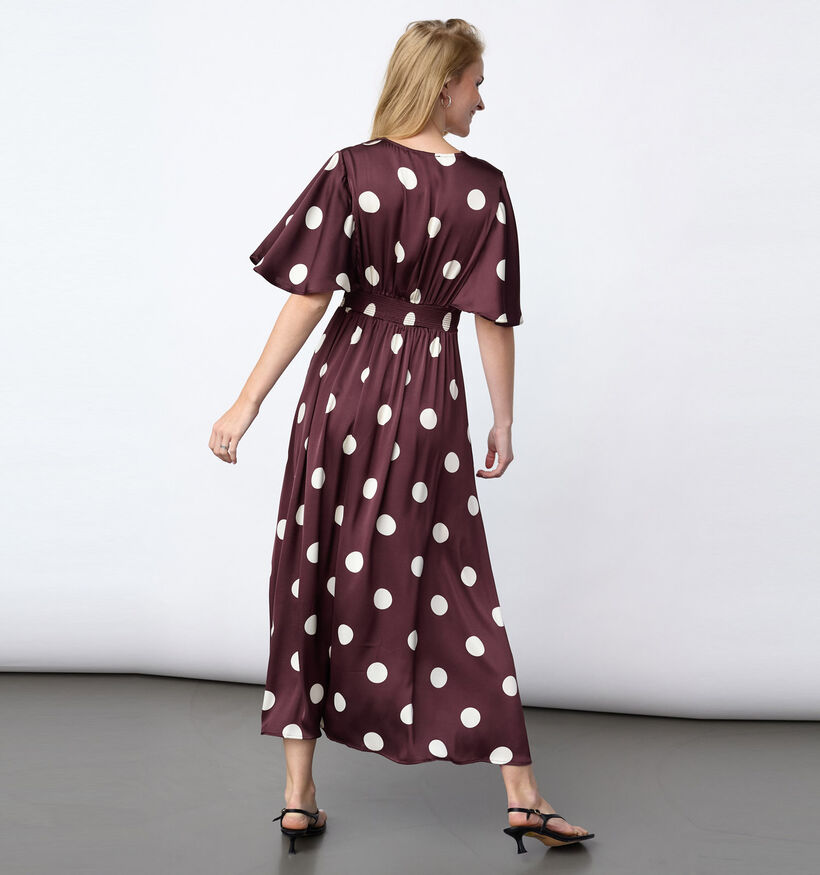 Sisters Point Gisela Bordeaux Midi-Jurk voor dames (384354)