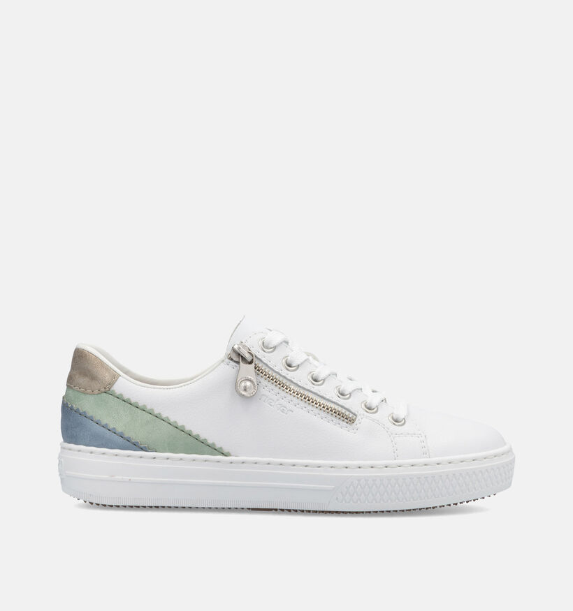 Rieker Witte Veterschoenen voor dames (351232)