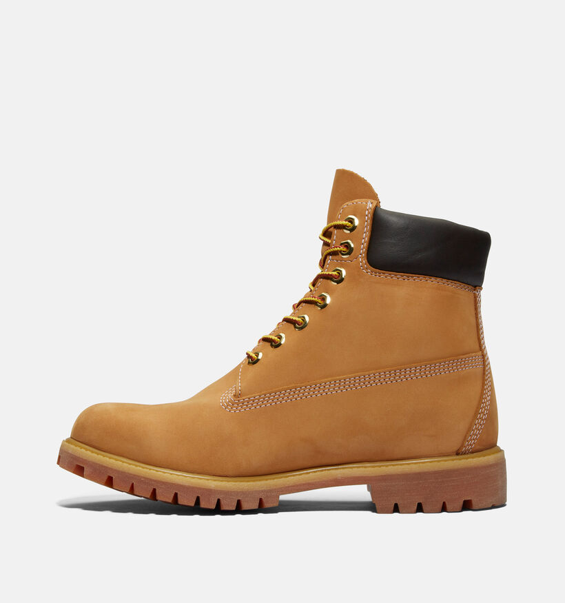 Timberland Inch Premium Boots à lacets en Camel pour hommes (352855) - pour semelles orthopédiques
