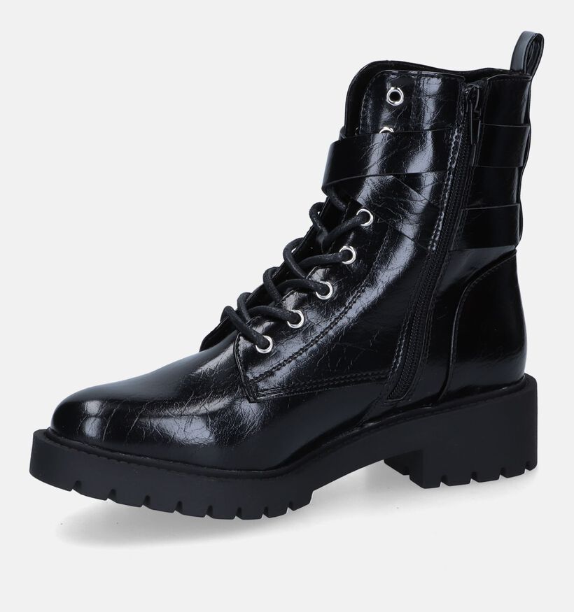 Signatur Boots à lacets en Noir pour femmes (314221)