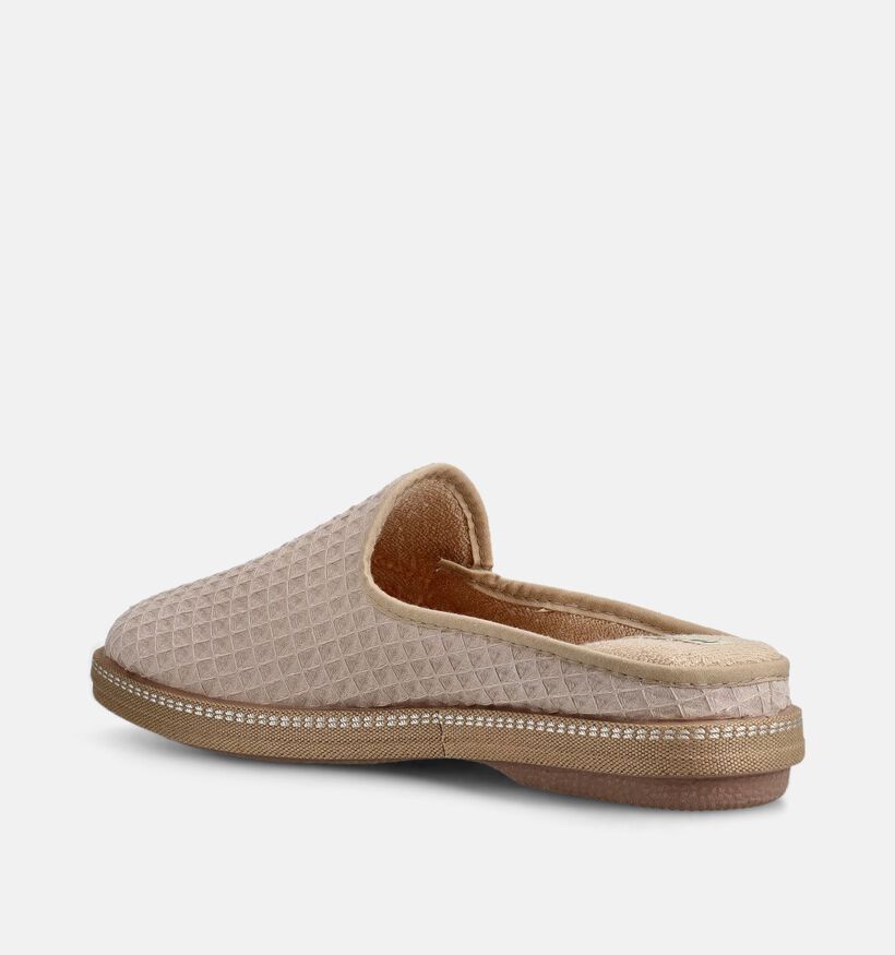 Hush Puppies Pantoufles ouvertes en Beige pour femmes (370588)