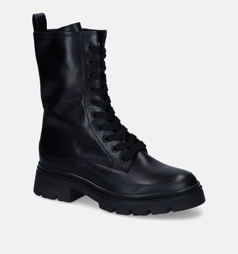 Gabor Best Fitting Bottines en Noir en cuir (315232)