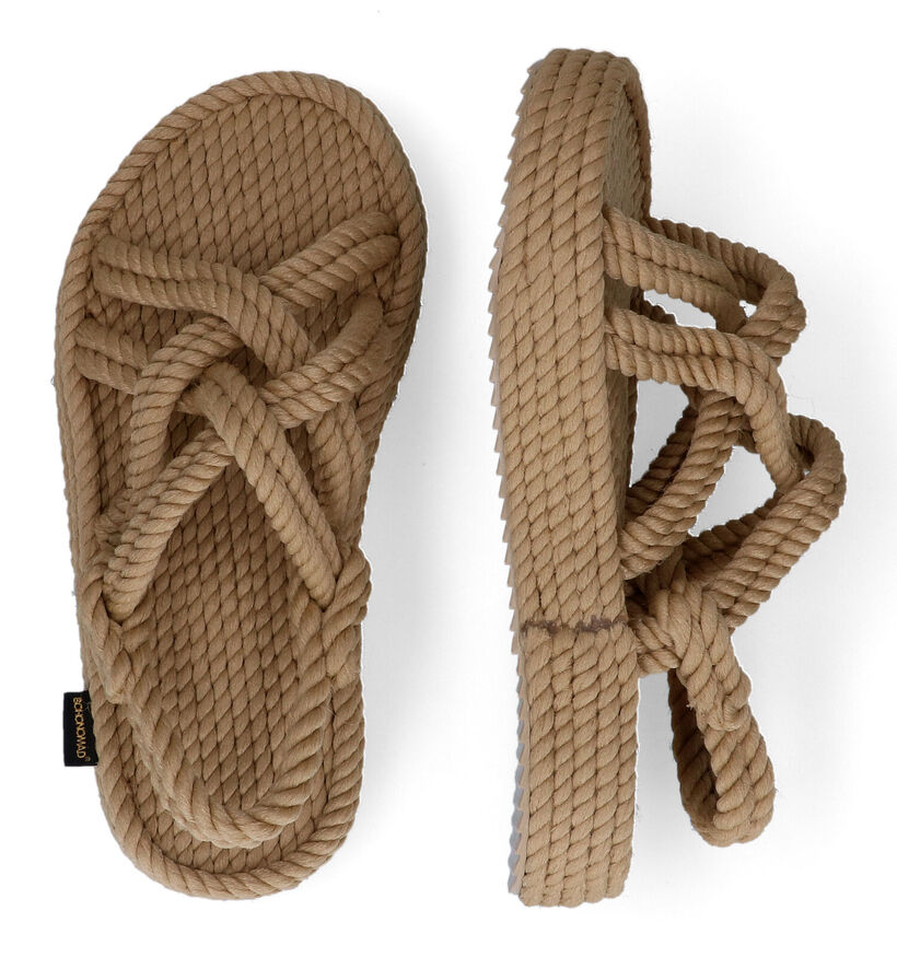 Bohonomad Platform Zwarte Sandalen voor dames (310968)