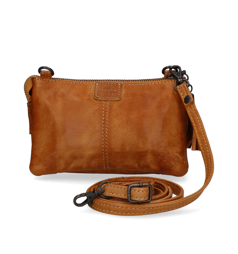 Bear Design Cognac Crossbody tas voor dames (358900)