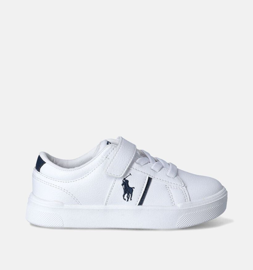 Polo Ralph Lauren Frazier Chaussures basses en Blanc pour garçons (353510)