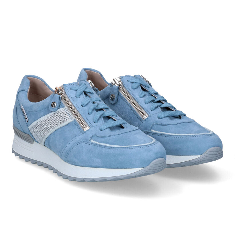 Mephisto Toscana Chaussures à lacets en Bleu pour femmes (306944) - pour semelles orthopédiques