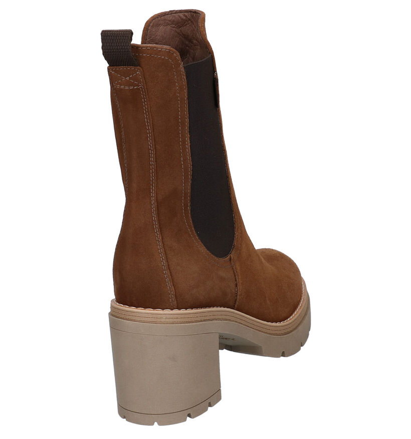 NeroGiardini Bottines à talons en Cognac pour femmes (296598)