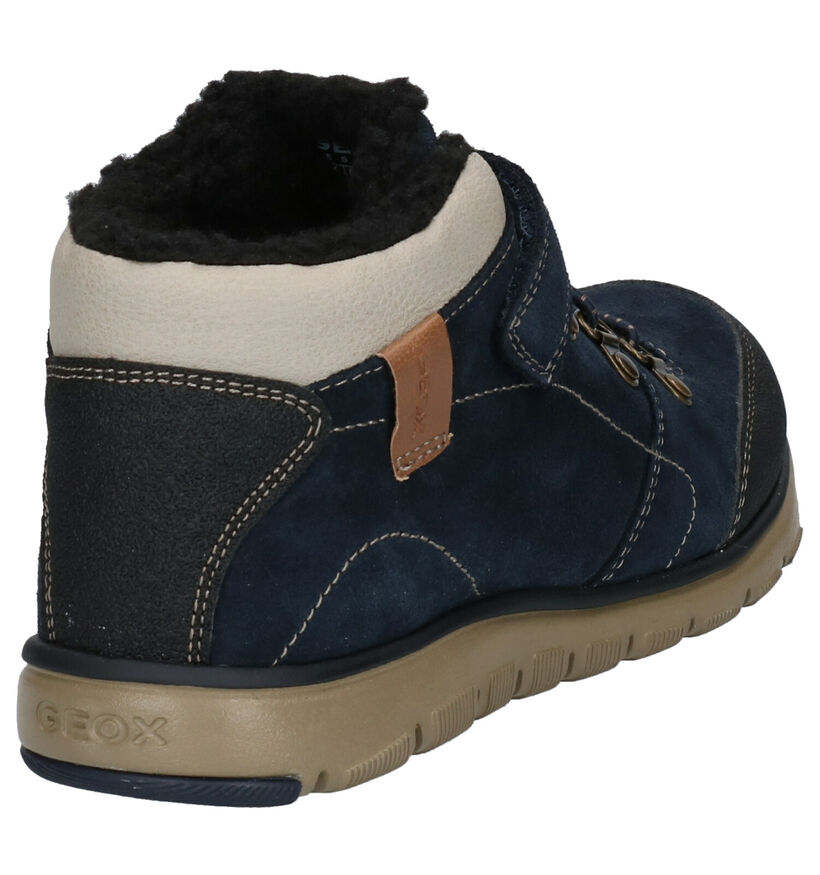Geox Blauwe Boots in nubuck (254521)