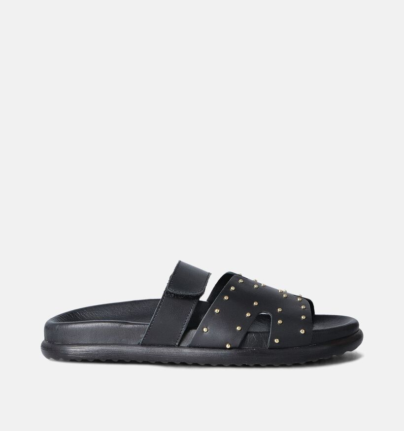 Tango Lilia 1 Nu-pieds plates en Noir pour femmes (363081)