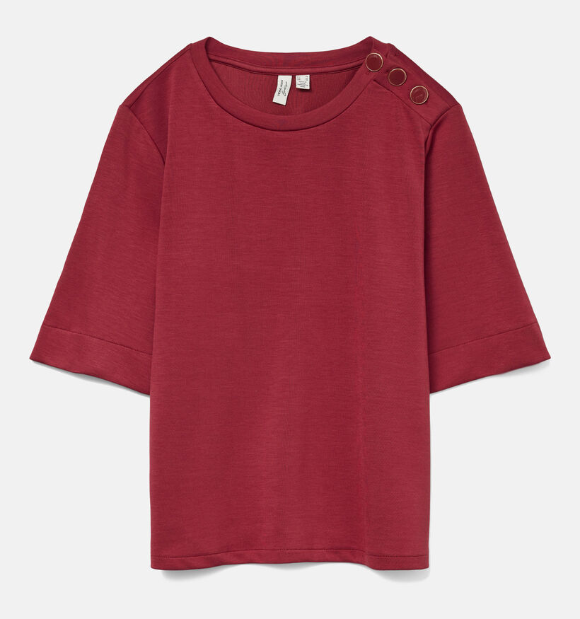 Vero Moda Freya T-shirt en Rouge pour femmes (366419)