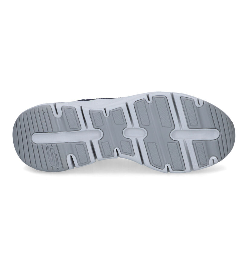 Skechers Arch Fit Titan Blauwe Sneakers voor heren (340805) - geschikt voor steunzolen