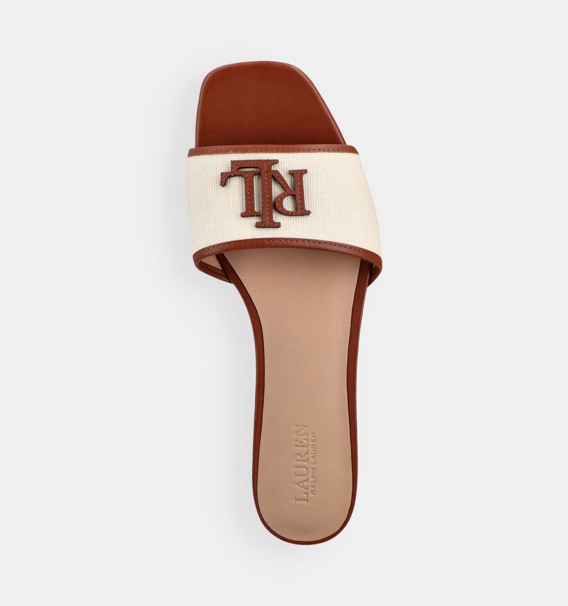 Polo Ralph Lauren Everley Sld 2 Cognac Slippers voor dames (371998)