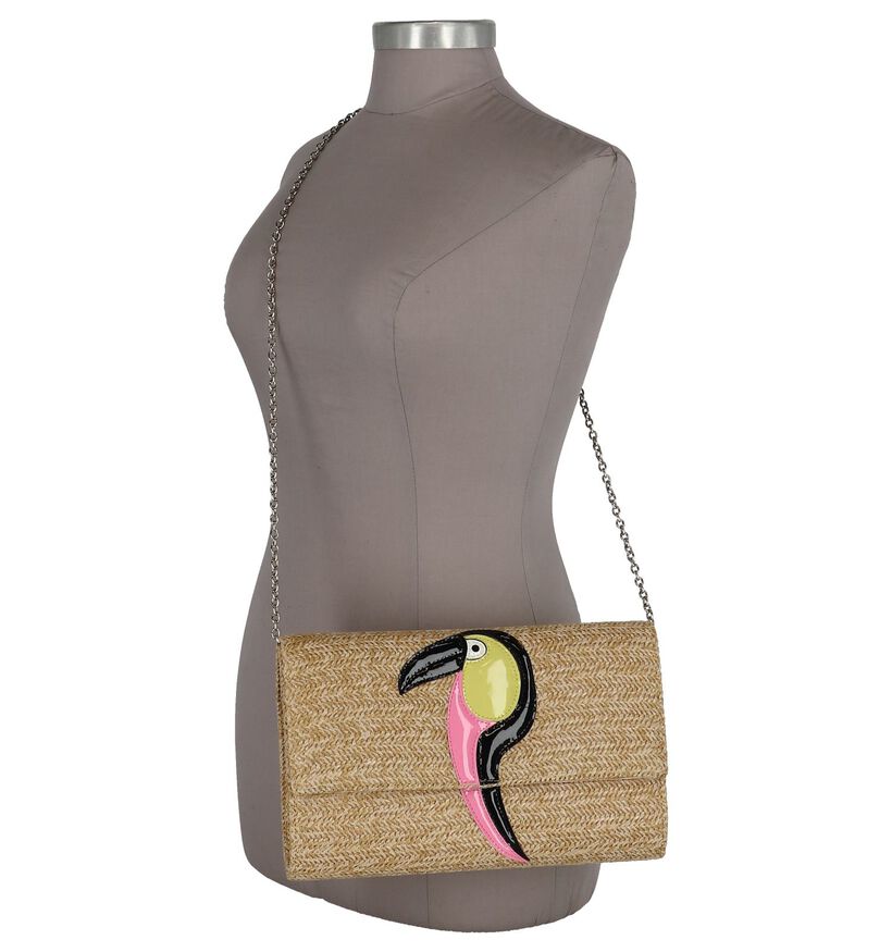 Beige Clutch Bulaggi Fiona in lak (249547)