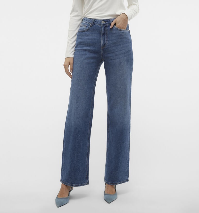 Vero Moda Tessa Blauwe Wide leg jeans L30 voor dames (352114)