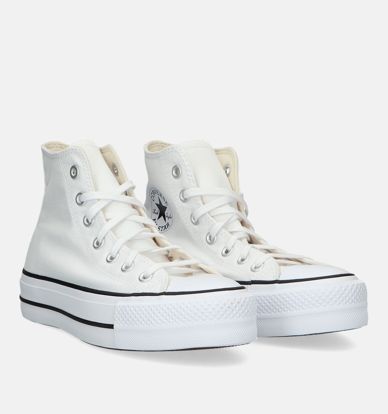 Converse Chuck Taylor All Star Platform Witte Sneakers Dames Sneakers Online op TORFS.BE