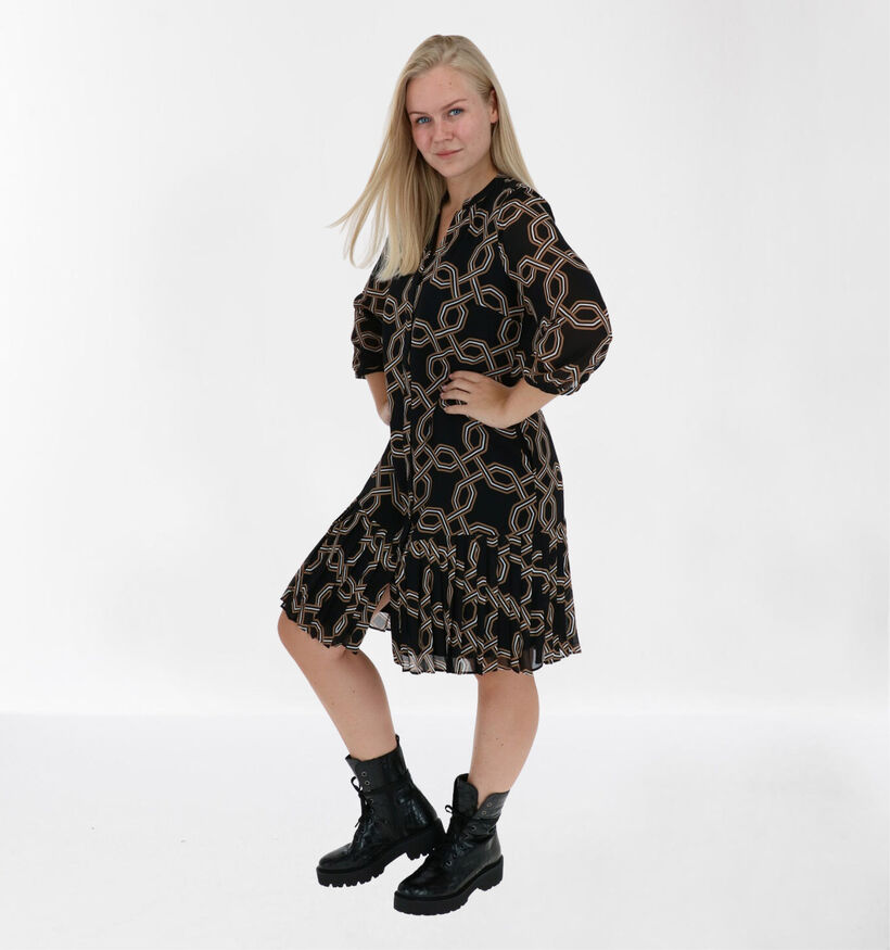 comma Robe en Noir (285054)