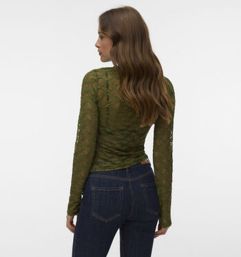 Vero Moda T-shirts Groen