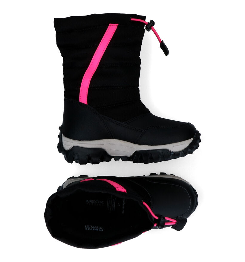 Geox Himalaya Bottes de neige en Noir pour filles (317651) - pour semelles orthopédiques