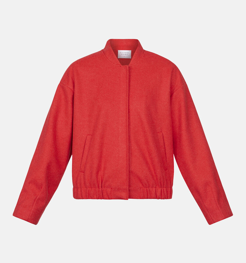 SISTERS POINT Vabaia Veste courte en Rouge pour femmes (356262)
