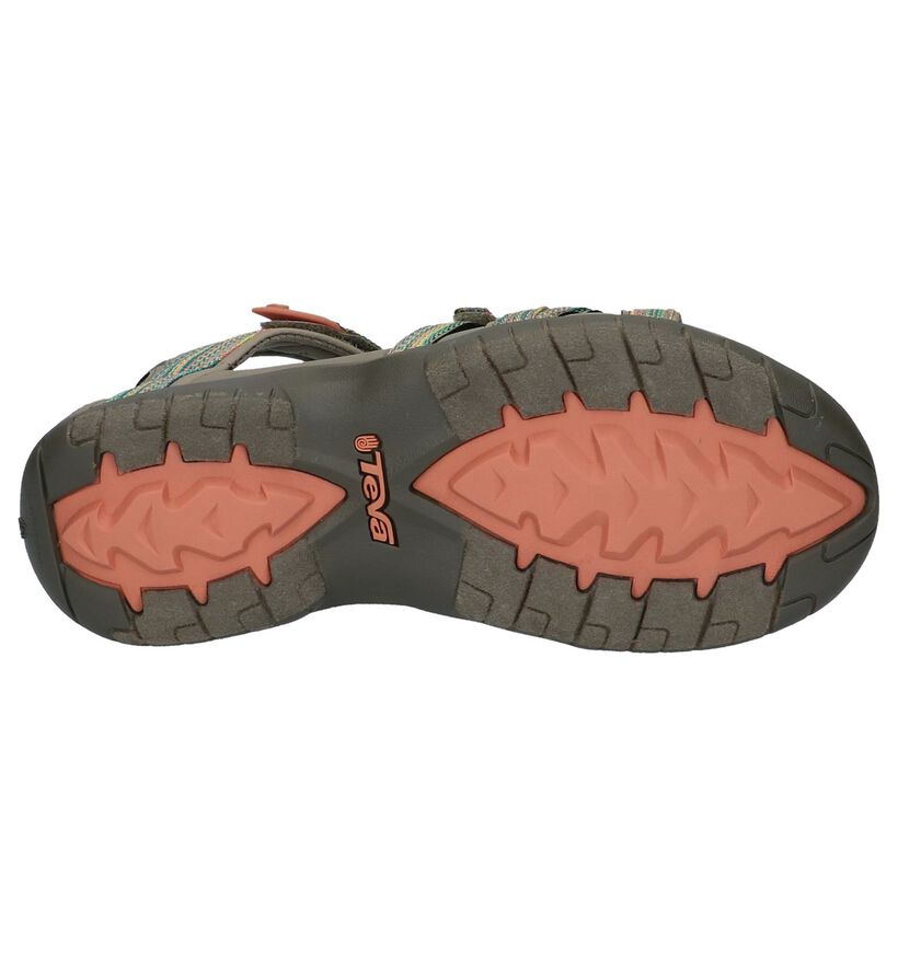 Meerkleurige Sportieve Sandalen Teva Tirra, , pdp