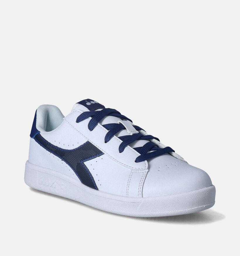 Diadora Game Camo Baskets en Blanc pour filles, garçons (350783)