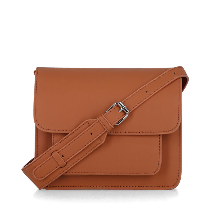 Hvisk Cayman Pocket camel Crossbody Tas in kunstleer (327374)