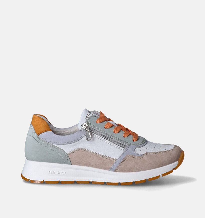 Remonte Witte Sneakers voor dames (351222) - geschikt voor steunzolen