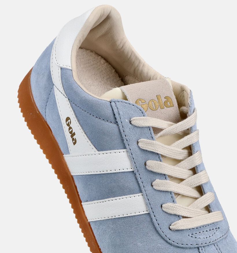 Gola Elan Baskets en Bleu clair pour femmes (368468) - pour semelles orthop&eacute;diques