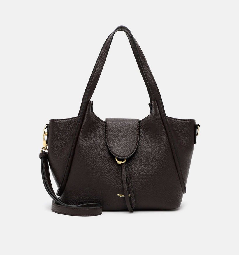 Tamaris Manuela Donkerbruine Schoudertas voor dames (378756)