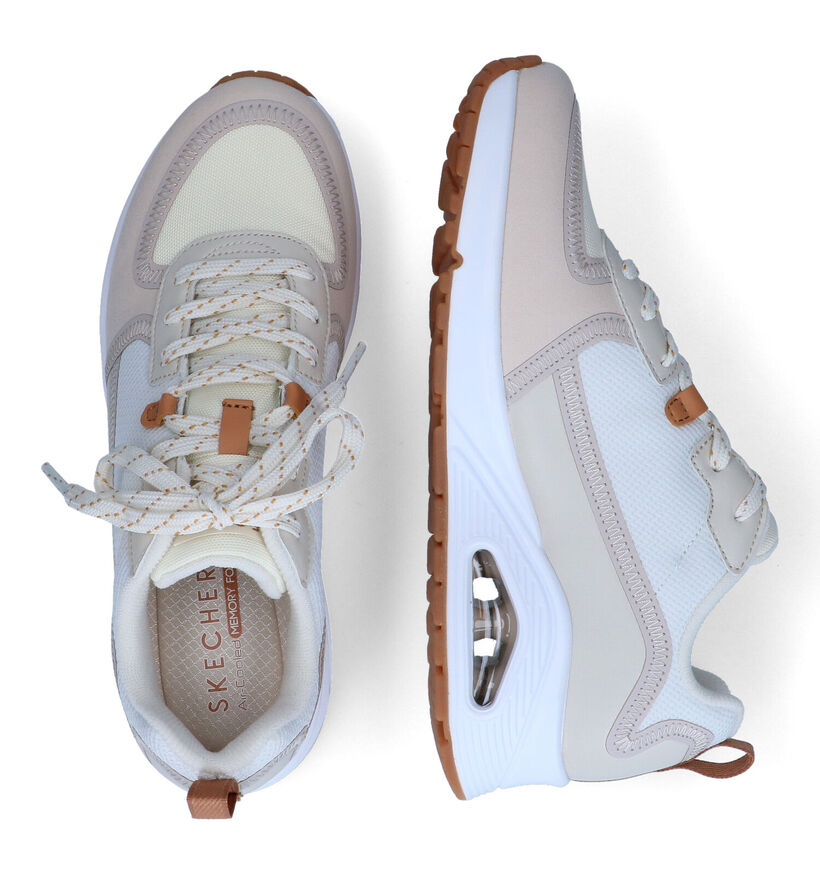 Skechers Uno Grijze Sneakers voor dames (295694)