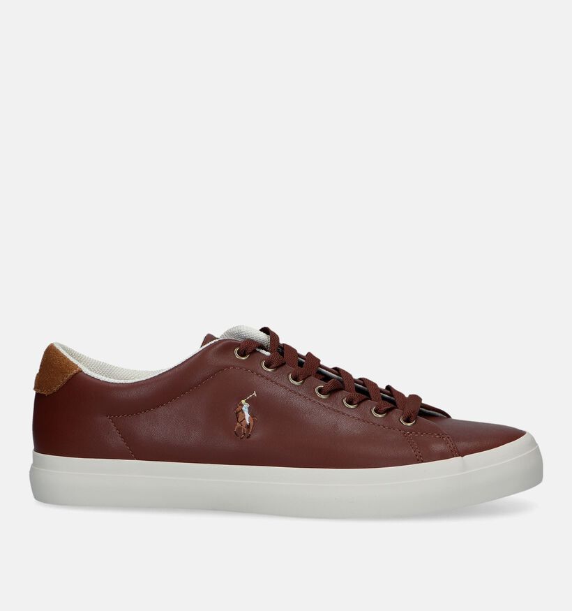 Polo Ralph Lauren Longwood Cognac Veterschoenen voor heren (330028) - geschikt voor steunzolen