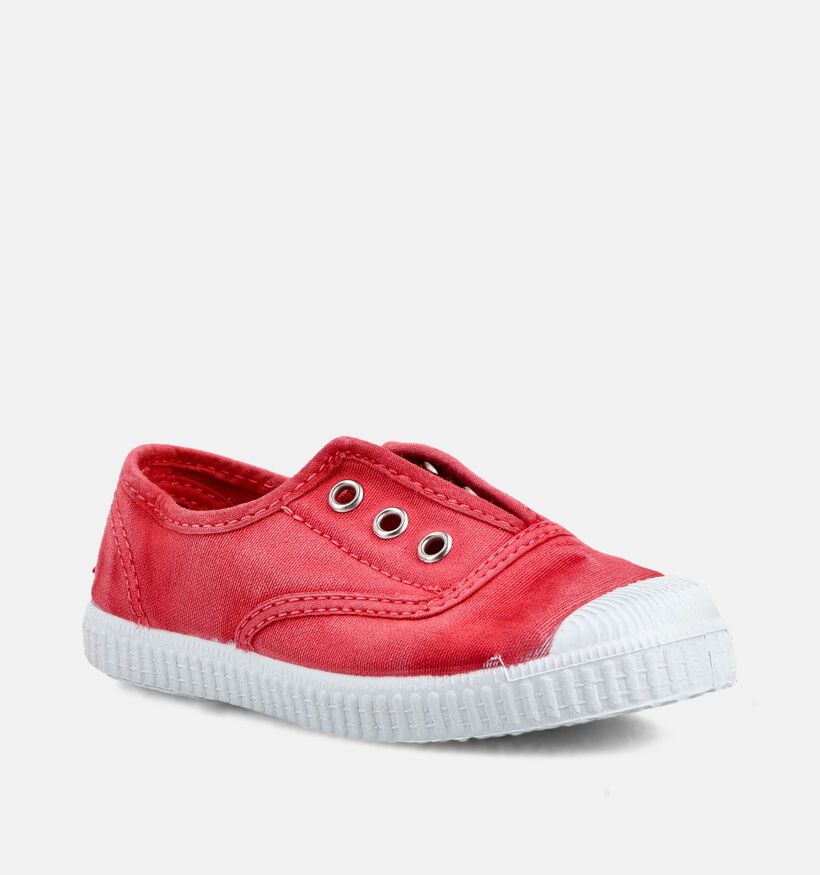 Cienta Rode Sneakers voor jongens, meisjes (372295) - geschikt voor steunzolen