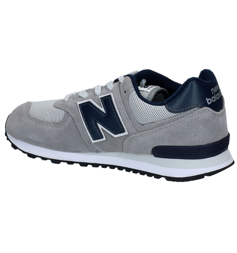 New Balance GC574 Baskets en Bleu pour garçons, filles (327758) - pour semelles orthopédiques