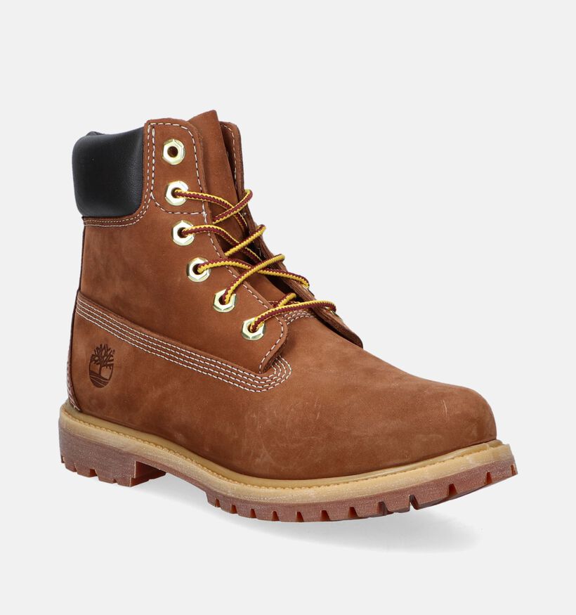 Timberland 6IN Premium Bottines en Brun pour femmes (346047) - pour semelles orthopédiques