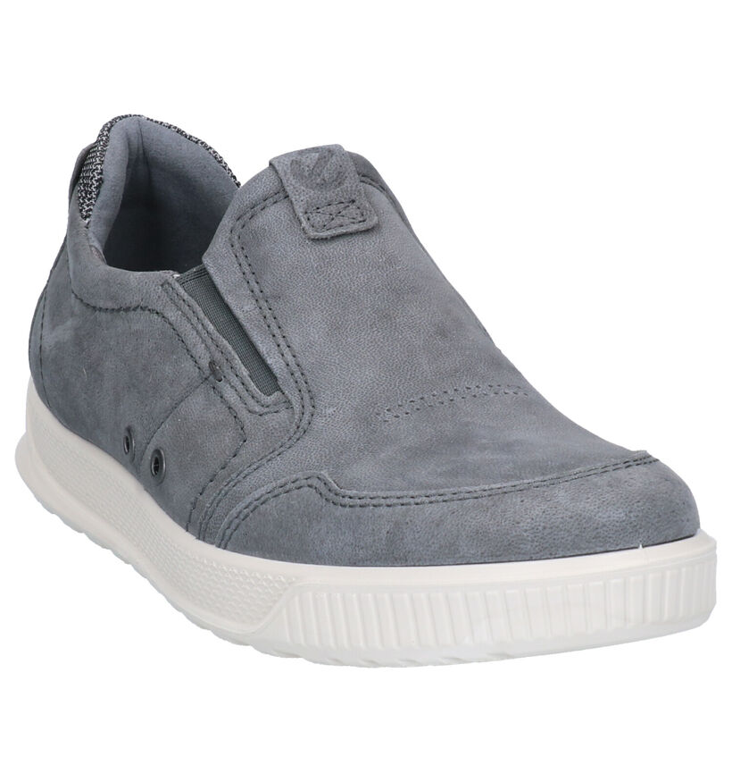 ECCO Chaussures slip-on en Gris foncé en nubuck (275347)