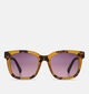 Komono Sienna Amber Ink Lunettes de soleil en Marron/Rose pour femmes (377342)