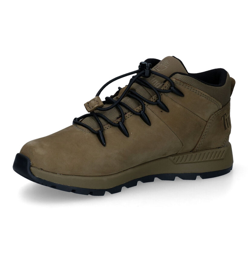 Timberland Sprint Tracker Kaki Boots voor jongens (313049) - geschikt voor steunzolen