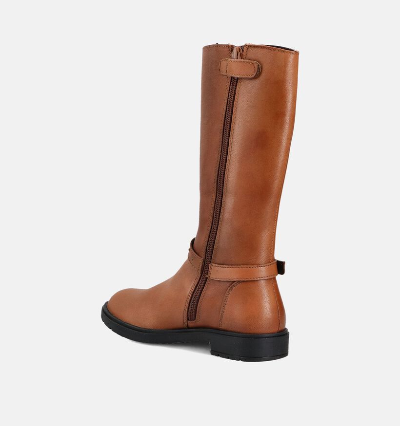Little David Cognac Lange Laarzen voor meisjes (361370) - geschikt voor steunzolen