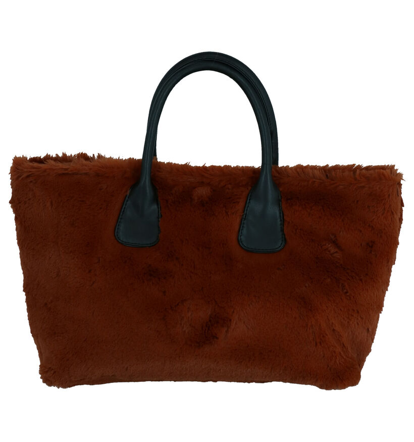 Dolce C. Cognac Handtas in stof (263901)