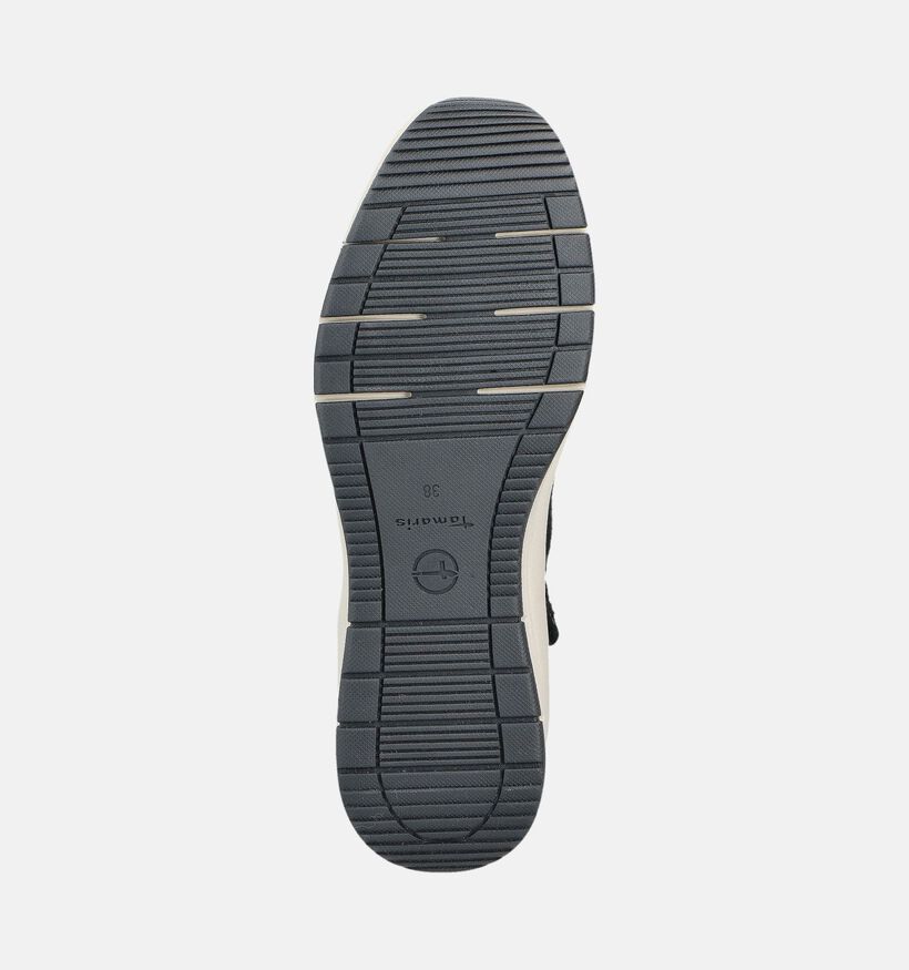 Tamaris Blauwe Veterschoenen voor dames (360620) - geschikt voor steunzolen