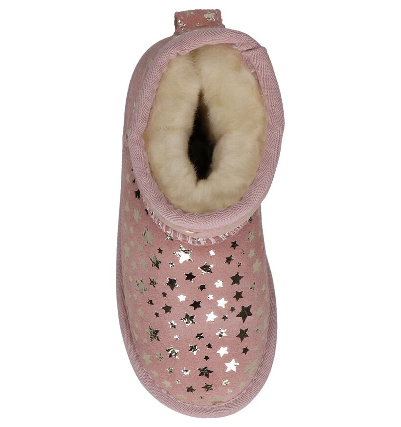 K3 Bottes basses en Rose clair en nubuck (225824)