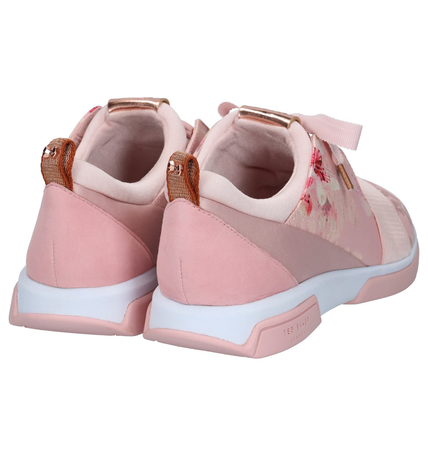 Lage Geklede Sneakers Ted Baker Roze Dames Sneakers Online op TORFS.BE