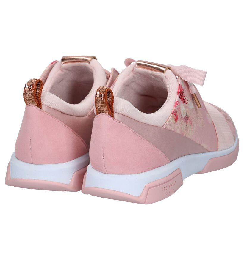 Lage Geklede Sneakers Ted Baker Roze, , pdp